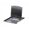ATEN CL1000N CH 19-Zoll Single-Rail-LCD-Konsole, 1U, Swiss Layout, PS/2/USB