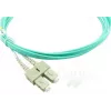BlueOptics LWL-Patchkabel LC-SC Multimode OM3 Duplex, LC-UPC/SC-UPC, 2 m, beige (kompatibel mit Corning 055702K512000002M)