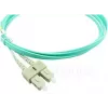 BlueOptics LWL-Patchkabel LC-SC Multimode OM3 Duplex, LC-UPC/SC-UPC, 2 m, beige (kompatibel mit Corning 055702K512000002M)