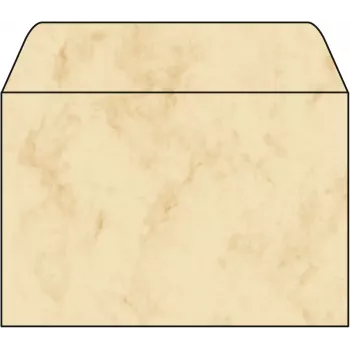 Sigel DU011 Briefumschlag C6 (114 x 162 mm), beige, 90 g/m²