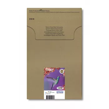Tintenpatronen-Multipack Epson Hummingbird T0807 — 6 Farben (Schwarz, Cyan, HellCyan, HellMagenta, Magenta, Gelb)