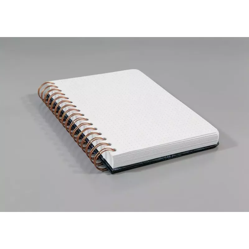 Schreibnotizbuch Sigel JN600 A5 120 Blatt Schwarz Rose Weiß