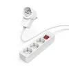Hama 00223081 Stromverteiler 1,4 m 3 AC-Ausgänge Innenbereich Weiß