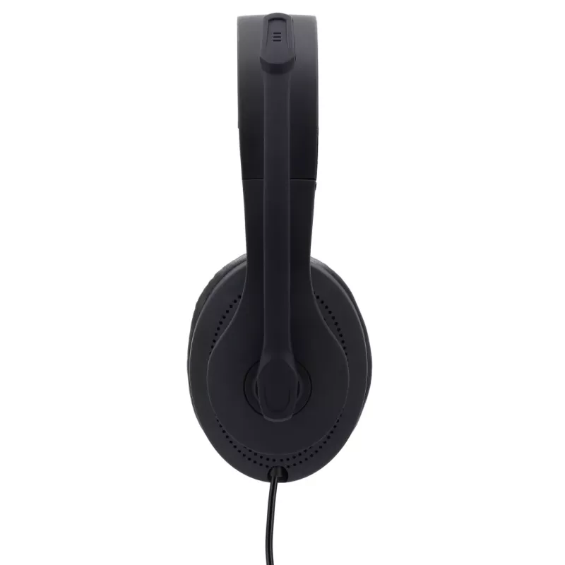 Hama HS-USB300 PC Office Headset, kabelgebunden, USB, schwarz