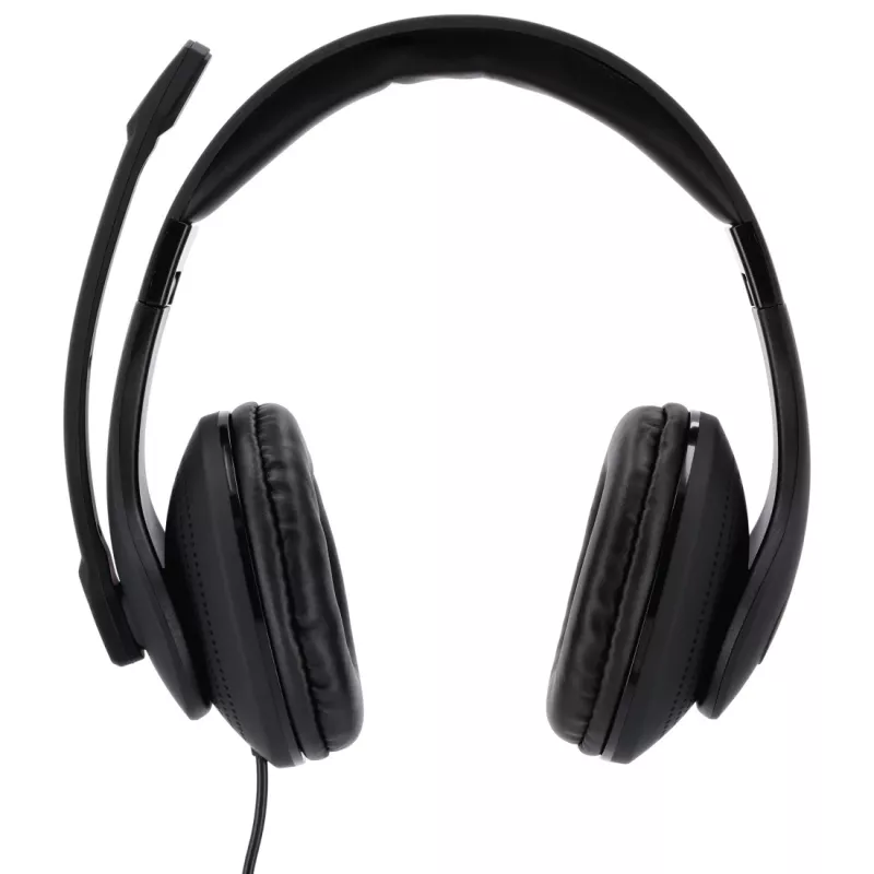 Hama HS-USB300 PC Office Headset, kabelgebunden, USB, schwarz