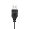 Hama HS-USB300 PC Office Headset, kabelgebunden, USB, schwarz