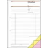 Sigel SD016 Lieferscheinbuch mit Empfangsschein, A4, 3 x 40 Seiten