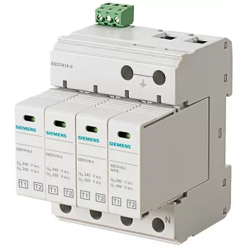 Siemens 5SD7414-3 Blitzstromableiter, T1/T2, 240/400 V