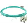 BlueOptics LC-SC Multimode OM3 Duplex LWL-Patchkabel, LC-UPC/SC-UPC, 3 m, beige (kompatibel mit Corning 055702T512000003M)
