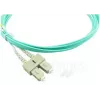 BlueOptics LC-SC Multimode OM3 Duplex LWL-Patchkabel, LC-UPC/SC-UPC, 3 m, beige (kompatibel mit Corning 055702T512000003M)