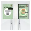 Avery Window Stickers Selbstklebendes Druckeretikett A5 Weiß 10 Stück