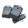 TROIKA Black Packing Cubes Kompressionsbeutel-Set, BBL56/BK