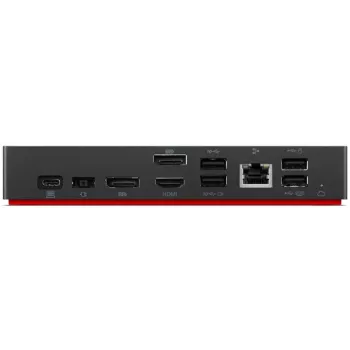 Docking Station Lenovo ThinkPad Universal Thunderbolt 4 Kabelgebunden Schwarz