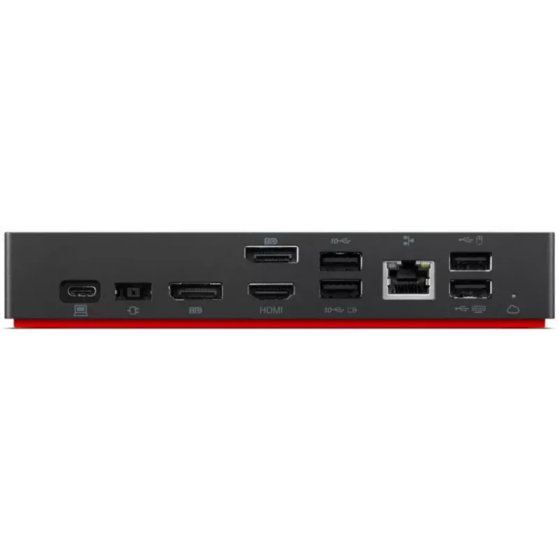 Docking Station Lenovo ThinkPad Universal Thunderbolt 4 Kabelgebunden Schwarz