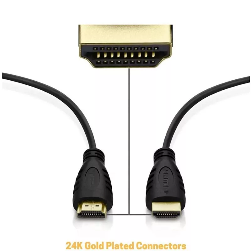 Techly HDMI 2.0 Kabel A/A M/M 3m Schwarz ICOC HDMI2-4-030