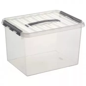 Aufbewahrungsbox Sunware 78800609 rechteckig Kunststoff transparent