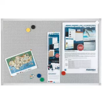 Magnetische Tafel Franken PM3602 900 x 600 mm Hellgrau