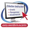 Selbstklebendes Etikett Kreis Avery L6019REV-25
