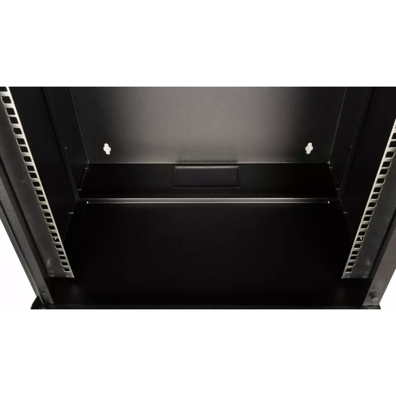 Equip Eco Mount 19' Schrank, 12U, 540X400MM, RAL9005 Schwarz