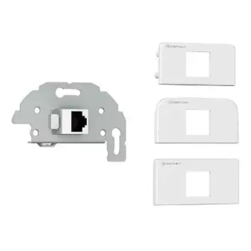 Anschlussdose RJ-45 Kindermann 7456000523 Grau Weiß