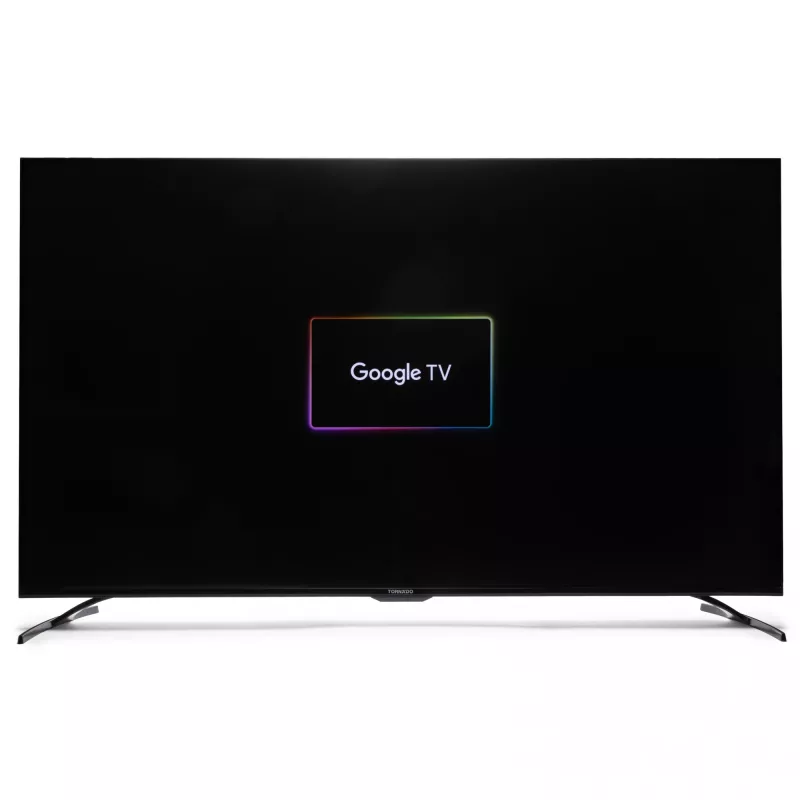 TORNADO 55UA3400X | 55“ rahmenloser 4K UHD Google TV mit HDR10 und HLG