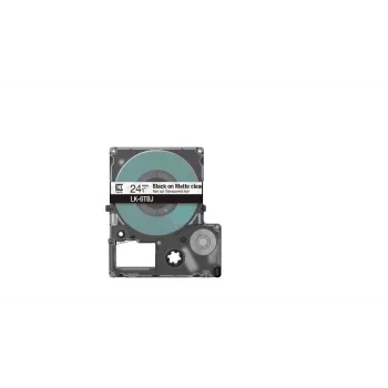 Label Tape Epson LK-6TBJ Schwarz Transparent Thermotransfer 2,4 cm