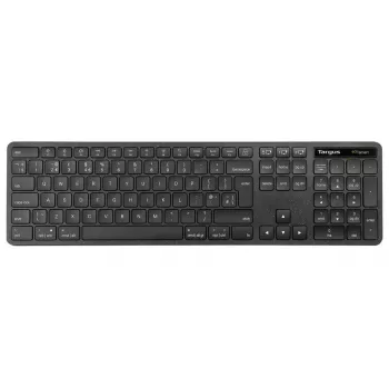 Targus EcoSmart AKB873UK Tastatur Universal RF Wireless + Bluetooth QWERTY UK Englisch Schwarz