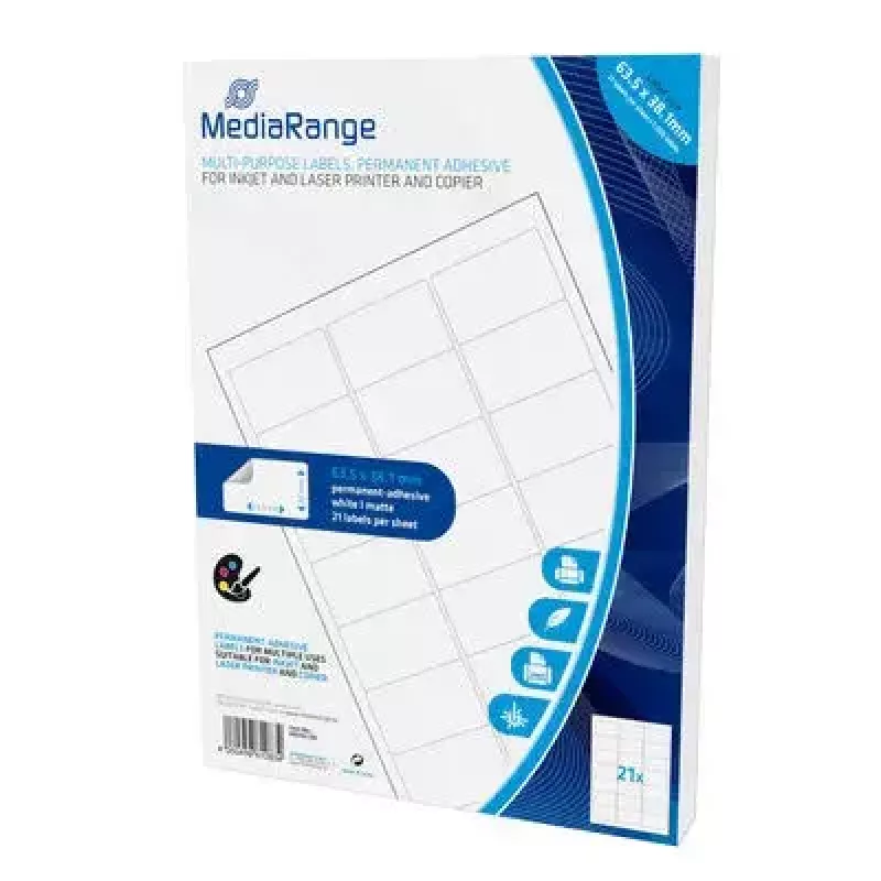 Selbstklebendes Etikett MediaRange MRINK148