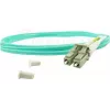 BlueOptics LWL-Patchkabel LC-SC Multimode OM3 Duplex, LC-UPC/SC-UPC, 10 m, beige (kompatibel mit Corning 055702T512000010M)