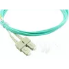 BlueOptics LWL-Patchkabel LC-SC Multimode OM3 Duplex, LC-UPC/SC-UPC, 10 m, beige (kompatibel mit Corning 055702T512000010M)