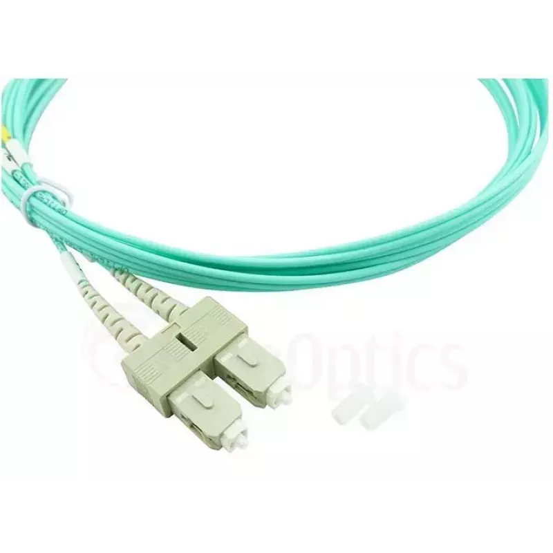 BlueOptics LWL-Patchkabel LC-SC Multimode OM3 Duplex, LC-UPC/SC-UPC, 10 m, beige (kompatibel mit Corning 055702T512000010M)