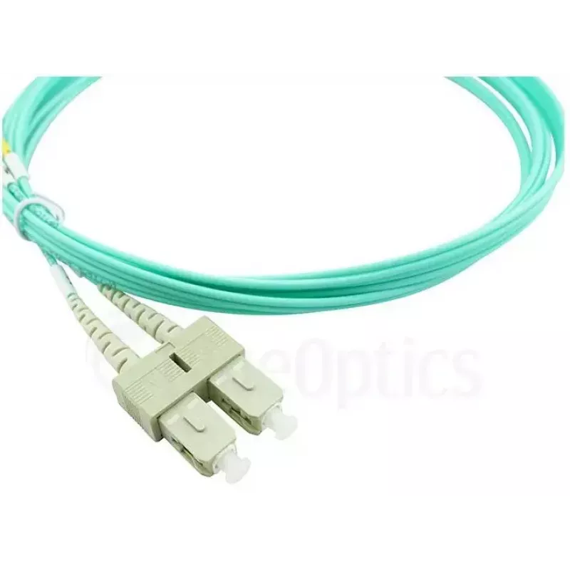 BlueOptics LWL-Patchkabel LC-SC Multimode OM3 Duplex, LC-UPC/SC-UPC, 10 m, beige (kompatibel mit Corning 055702T512000010M)