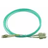 BlueOptics LWL-Patchkabel LC-SC Multimode OM3 Duplex, LC-UPC/SC-UPC, 10 m, beige (kompatibel mit Corning 055702T512000010M)