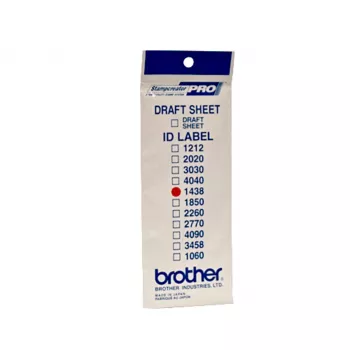Brother ID1438 Stempel-Etiketten 14 x 38 mm, 12 Etiketten, für StampCreator PRO