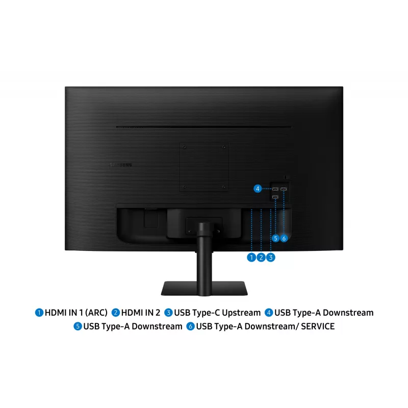 Samsung M7 M70F Computerbildschirm 81,3 cm (32 Zoll) 3840 x 2160 Pixel 4K Ultra HD LED Schwarz