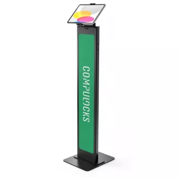 Multimedia-Stand Compulocks Universal Tablet Cling Brandable Bodenständer Schwarz