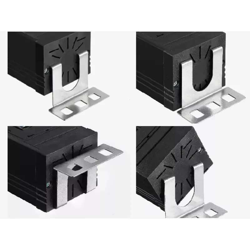 Power Extension Bachmann 420.0017 2m 4 AC Outlets Indoor Schwarz