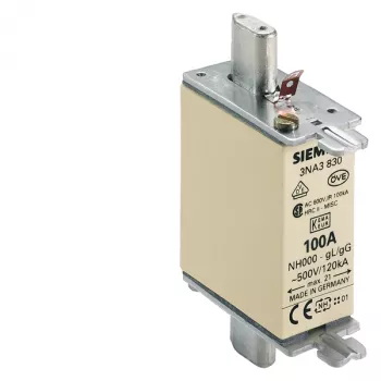 Siemens 3NA3830 Sicherungseinsatz Hochspannung 1 Stück