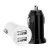Techly Mini Auto-Ladegerät 2 USB-A-Anschlüsse 24W / 4,8A Schwarz