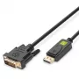 Techly Monitor DisplayPort auf DVI Kabel 3 m ICOC DSP-C-030, 3 m, DVI-D, DisplayPort, Stecker, Stecker, 1920 x 1080 (HD 1080)
