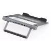 Techly ICA-NTB-DOCK91 Kabelgebunden USB 3.2 Gen 1 (3.1 Gen 1) Typ-C Silber