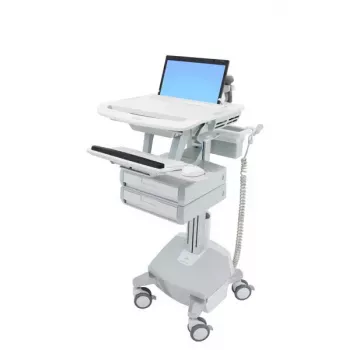 Multimediawagen Ergotron StyleView Aluminium Grau Weiß