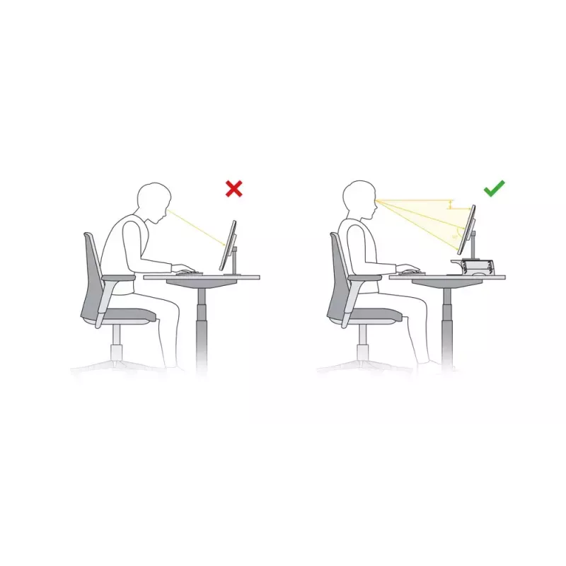 Monitorständer BakkerElkhuizen Q-riser 130