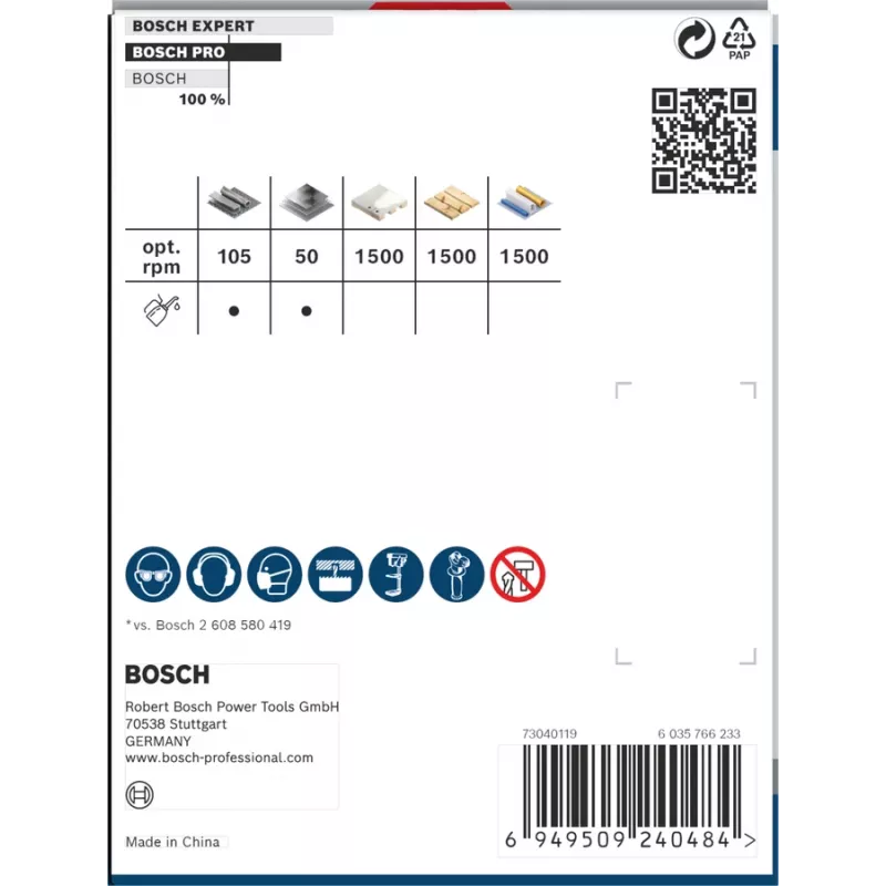 Lochsäge Bosch PRO Multi Material PC Plus 44/83 mm für Bohrmaschine