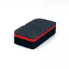 Radierer Sigel BA187 EVA Fleece Schwarz Rot 90x45x26mm