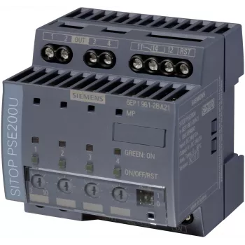 Siemens SITOP PSE200U Selektivitätsmodul, 4 x 10 A, 6EP1961-2BA21