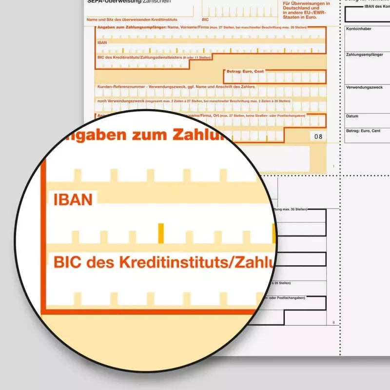 Geschäftsformular Sigel ZV570