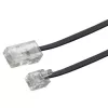 Netzwerkkabel Schwaiger 3,0 m RJ-11 - RJ-45 3 m Schwarz