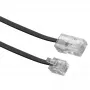 Netzwerkkabel Schwaiger 3,0 m RJ-11 - RJ-45 3 m Schwarz