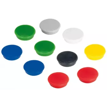 Franken HM30 99 Magnete 32 mm, verschiedene Farben, 10 Stück